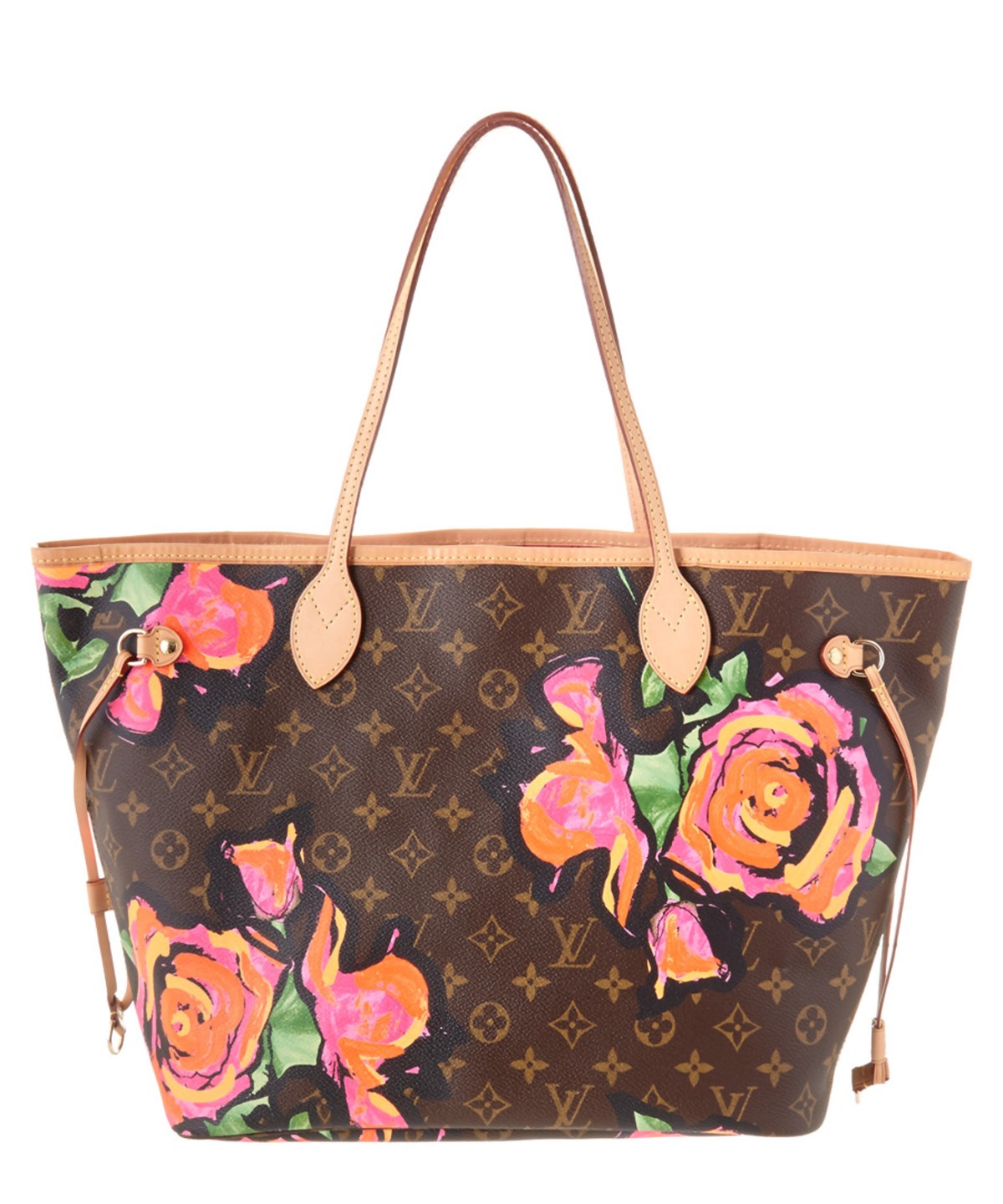 Louis Vuitton Limited Edition Stephen Sprouse Roses Monogram Canvas Neverfull Mm&#39; In Multiple ...