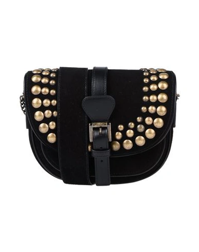 Santoni Shoulder Bag In Black