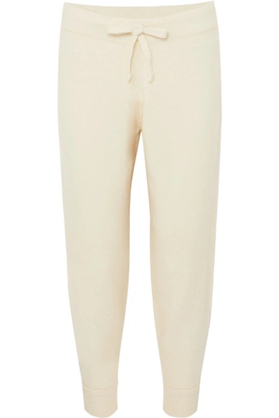 Hatch The Jogger Wool-blend Track Pants In Cream