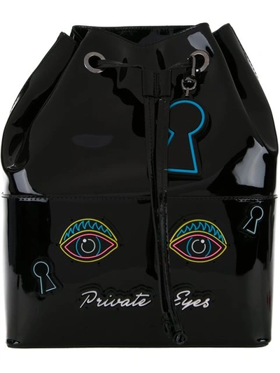 Yazbukey Private Eyes Patch Backpack | ModeSens