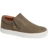 Gentle Souls Lowe Sneaker In Cement Suede