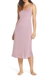 Natori Shangri La Nightgown In Heather Berry Blush