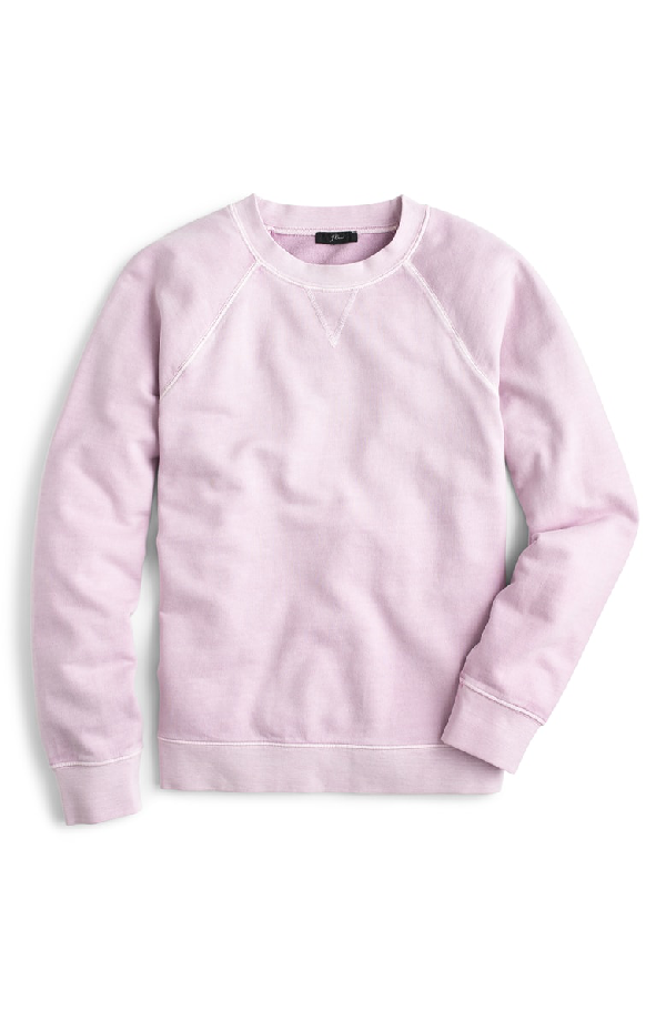 j crew garment dyed sweatshirt