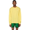 Acne Studios Long Sleeve T In Yellow