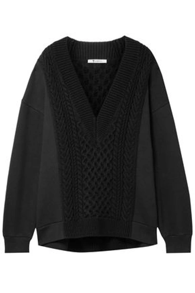 Alexander Wang T Woman Merino Wool Sweater Black