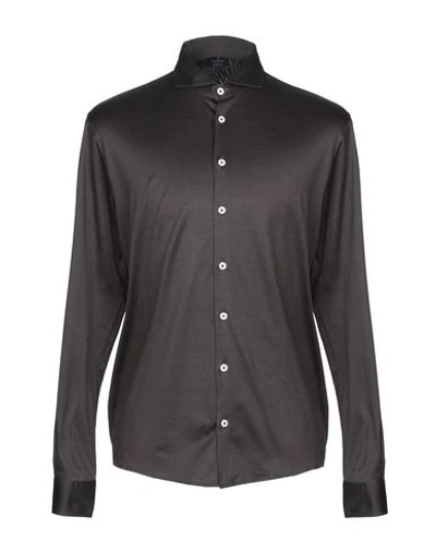 Barba Napoli Shirts In Brown
