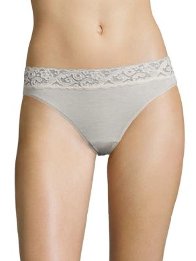 Hanro Moments Hi-cut Brief In Beige