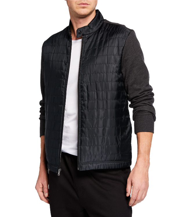 michael kors mens quilted jacket