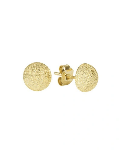 Carolina Bucci 18k Gold Florentine Small Stud Earrings