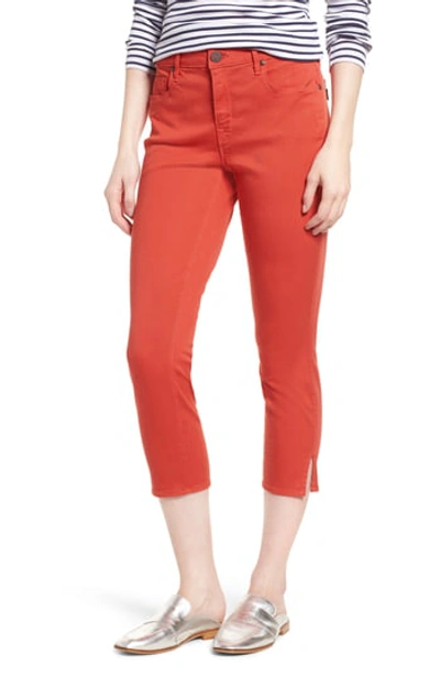 Parker Smith Pedal Pusher Cropped Straight-leg Jeans In Sunburst