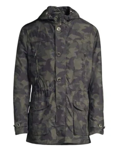 Larusmiani Foldable Padded Parka In Green