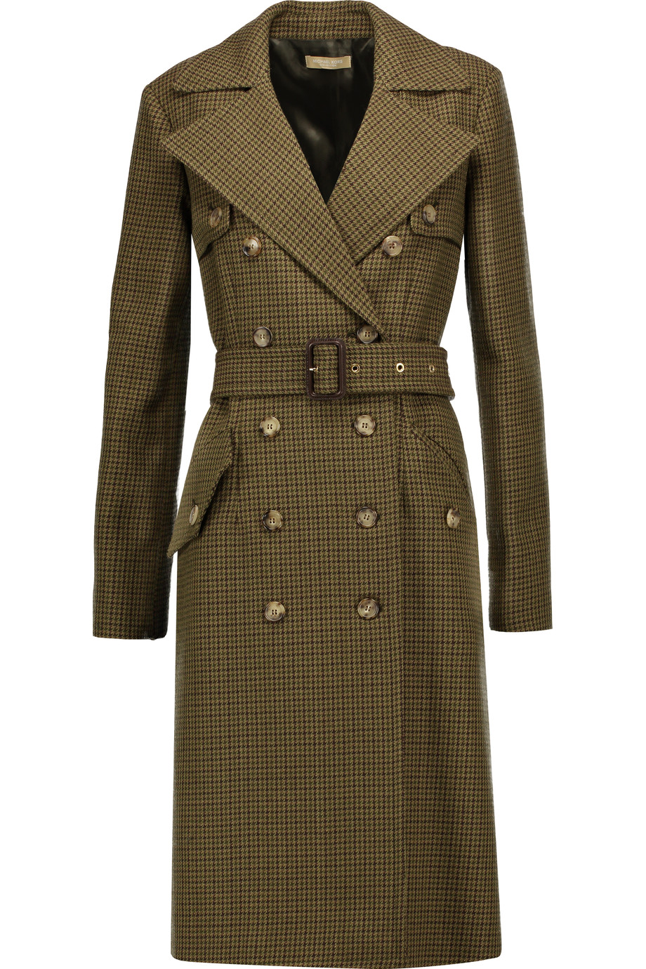 michael kors wool trench coat
