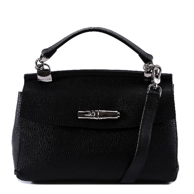 Longchamp Madeleine Tote Bag In Black