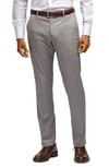 Bonobos Stretch Weekday Warrior Slim Fit Dress Pants In Friday Grey Pattern Yarn Dye