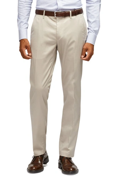 Bonobos Stretch Weekday Warrior Slim Fit Dress Pants In Wednesday Wheat