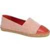 Tory Burch Women's Cap-toe Espadrille Flats In Valley Orange/ Valley Orange