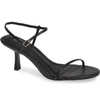 Jeffrey Campbell Gallery Sandal In Black