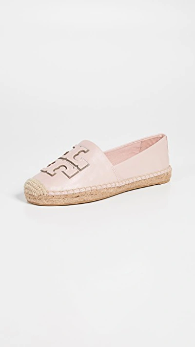 Tory Burch Espadrillas Ines In Nappa Color Pink In Seashell Pink/silver