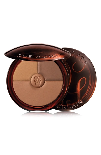 Guerlain Terracotta Sun Trio Bronzing Contour Palette Deep 0.35 oz/ 10 G