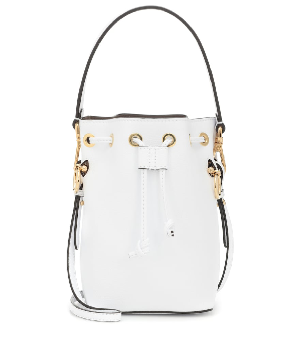 fendi bucket bag white