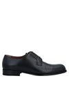 A.testoni Lace-up Shoes In Black