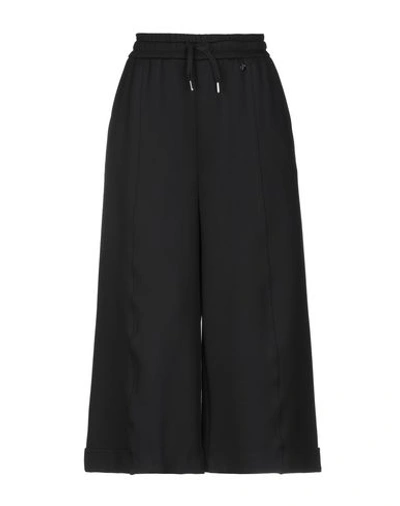 Versace Cropped Pants & Culottes In Black