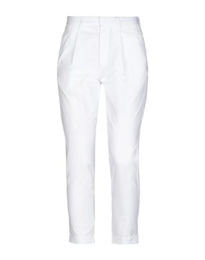 Armani Exchange 直筒裤 In White