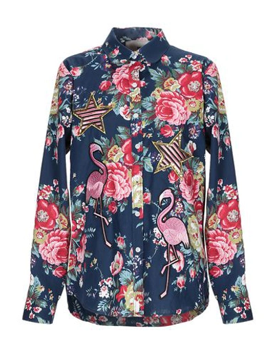5 Progress Floral Shirts & Blouses In Blue