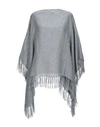 Brunello Cucinelli Cape In Grey