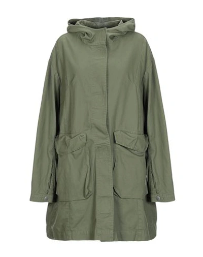 Cheap Monday Full-length Jacket In Military Green