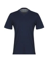 Brunello Cucinelli T-shirt In Dark Blue