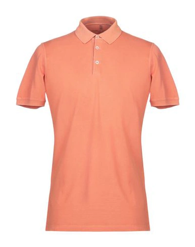 Brunello Cucinelli Polo Shirt In Orange