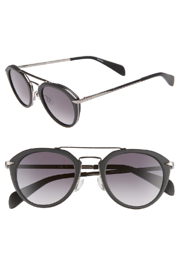 rag & bone 49mm round sunglasses