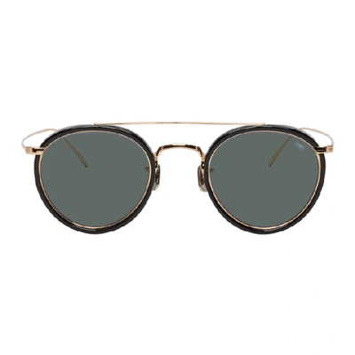 Eyevan 7285 Black 762 Sunglasses In C1002 Bkgld