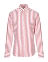 Alessandro Gherardi Striped Shirt In Red