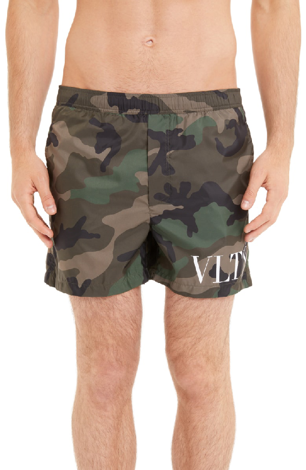 army camo swim trunks