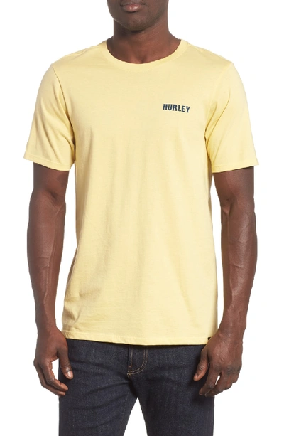 Hurley Tree Hugger Graphic T-shirt In Lemon Wash
