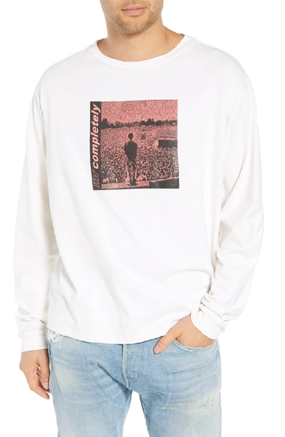 Mr Completely Oasis Oversize Long Sleeve T-shirt In White