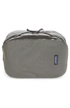 Patagonia Black Hole Recycled Water Resistant Large Cube Travel Kit In Hex Grey