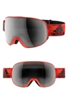 Adidas Originals Progressor C Mirrored Spherical Snowsports Goggles - Energy/ Black