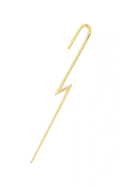 Katkim The Flash Ear Wire In 18k Yellow Gold
