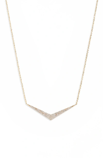 Jules Smith Pave Necklace In Gold