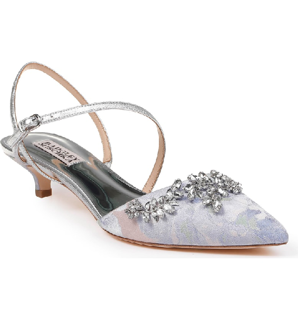 Badgley Mischka Crystal Embellished 