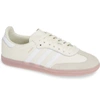 Adidas Originals Samba Sneaker In Off White/ White/ Soft Vision