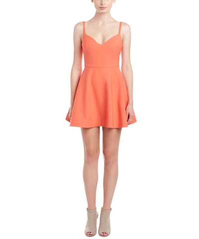 Elizabeth And James Delia Fit-and-flare Dress In Bellini
