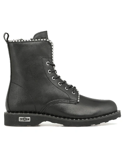 Cult Zeppelin Mid 2662 Army Boot In Black