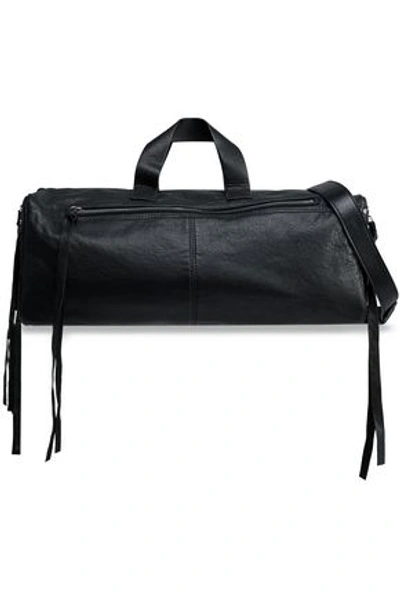 Mcq By Alexander Mcqueen Mcq Alexander Mcqueen Woman Convertible Leather Weekend Bag Black