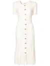 Altuzarra Abelia Cotton-blend Dress In White