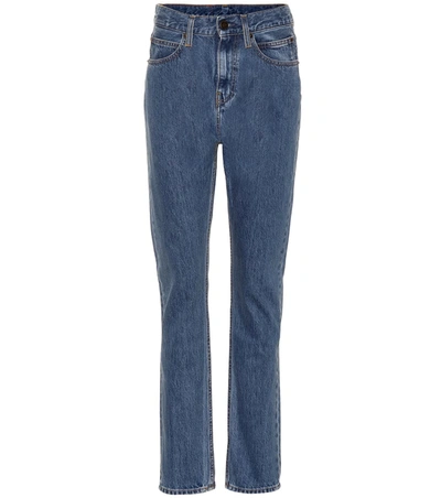Calvin Klein Jeans Est.1978 High-rise Straight-leg Pants In Hybrid