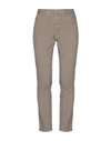 Pt0w Casual Pants In Khaki